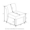 Furinno Belfort Modern Accent Chair - Thumbnail Image 2