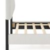 Furinno Abbyson Button Tufted Bed Frame - Thumbnail Image 7