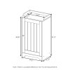 Furinno Indo Standing Louver Door Cabinet - Thumbnail Image 2