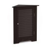 Furinno Indo Corner Louver Door Cabinet - Thumbnail Image 1