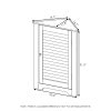 Furinno Indo Corner Louver Door Cabinet - Thumbnail Image 2