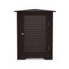 Furinno Indo Corner Louver Door Cabinet - Thumbnail Image 3