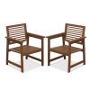 Furinno Tioman Hardwood Outdoor Armchair without Cushion - Thumbnail Image 1