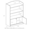 Furinno Lova Bookshelf with Storage Cabinet - Thumbnail Image 2