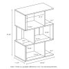 Furinno Simply Modern Open 3-Tier Open Book Shelf - Thumbnail Image 2