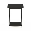 Furinno Modern Simplistic Criss-Crossed End Table - Thumbnail Image 3