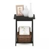 Furinno Modern Simplistic Criss-Crossed End Table - Thumbnail Image 5