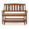 Furinno Tioman Outdoor Hardwood New Mexico Glider - Thumbnail Image 3