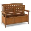 Furinno Tioman Outdoor Hardwood Kent Storage Box - Thumbnail Image 4