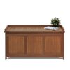 Furinno Tioman Outdoor Hardwood Deck Box - Thumbnail Image 3