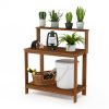 Furinno Tioman Outdoor Hardwood Potting Bench - Thumbnail Image 4
