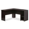 Furinno Indo L-Shaped Desk with Bookshelves - Thumbnail Image 1