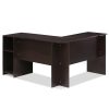 Furinno Indo L-Shaped Desk with Bookshelves - Thumbnail Image 3