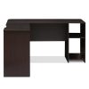 Furinno Indo L-Shaped Desk with Bookshelves - Thumbnail Image 5