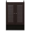 Furinno Indo Double Door Wall Cabinet - Thumbnail Image 4