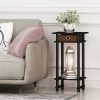 Furinno Turn-N-Tube Tall End Table with Bin - Thumbnail Image 9