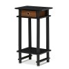 Furinno Turn-N-Tube Tall End Table with Bin - Thumbnail Image 1