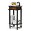 Furinno Turn-N-Tube Tall End Table with Bin - Thumbnail Image 4