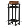 Furinno Turn-N-Tube Tall End Table with Bin - Thumbnail Image 2