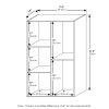 Furinno Luder 5-Cube Reversible Open Shelf - Thumbnail Image 2
