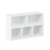 Furinno Luder 5-Cube Reversible Open Shelf - Thumbnail Image 3