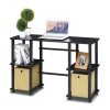 Furinno Turn-N-Tube Computer Desk with Storage Bins - Thumbnail Image 5