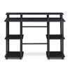 Furinno Turn-N-Tube Computer Desk with Top Shelf - Thumbnail Image 3