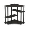 Furinno Turn-N-Tube Space Saving Corner Desk with Shelves - Thumbnail Image 1