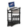 Furinno Turn-N-Tube Space Saving Corner Desk with Shelves - Thumbnail Image 5