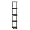 Furinno Turn-N-Tube 5 Tier Corner Display Rack Multipurpose Shelving Unit with Classic Tubes - Thumbnail Image 3