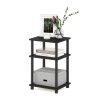 Furinno Just 3-Tier Turn-N-Tube End Table - Thumbnail Image 4