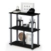 Furinno Turn-S-Tube 3-Tier Compact Multipurpose Shelf Display Rack with Square Tube - Thumbnail Image 4