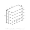 Furinno Turn-N-Tube 5 Tier Wide Shoe Rack - Thumbnail Image 2