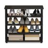Furinno Turn-N-Tube 5 Tier Wide Shoe Rack - Thumbnail Image 5
