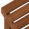 Furinno Tioman Small Hardwood Adirondack Footstool in Teak Oil - Thumbnail Image 6