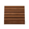 Furinno Tioman Small Hardwood Adirondack Footstool in Teak Oil - Thumbnail Image 3