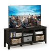Furinno Jensen TV Stand with Shelves - Thumbnail Image 4