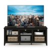 Furinno Jensen TV Stand with Shelves - Thumbnail Image 5