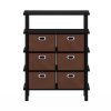 Furinno Frans Turn-N-Tube Console Table with Bin Drawers - Thumbnail Image 3