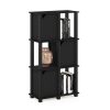 Furinno Brahms 4-Tier Storage Shelf with 3 Doors - Thumbnail Image 5