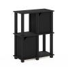 Furinno Brahms 3-Tier Storage Shelf with 2 Doors - Thumbnail Image 1