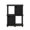 Furinno Brahms 3-Tier Storage Shelf with 2 Doors - Thumbnail Image 3
