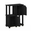 Furinno Brahms 3-Tier Storage Shelf with 2 Doors - Thumbnail Image 4
