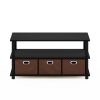 Furinno Frans Turn-N-Tube Coffee Table with Bin Drawers - Thumbnail Image 3