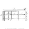 Furinno Camnus Modern Living TV Stand for TVs up to 60 Inch - Thumbnail Image 2