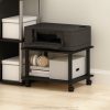 Furinno Econ Home Office Under Desk CPU and Printer Stand with Wheels - Thumbnail Image 6