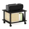 Furinno Econ Home Office Under Desk CPU and Printer Stand with Wheels - Thumbnail Image 4