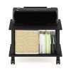Furinno Econ Home Office Under Desk CPU and Printer Stand with Wheels - Thumbnail Image 5