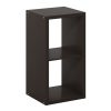 Furinno Cubicle Open Back Decorative Cube Storage Organizer, 2-Cube - Thumbnail Image 1
