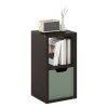 Furinno Cubicle Open Back Decorative Cube Storage Organizer, 2-Cube - Thumbnail Image 4